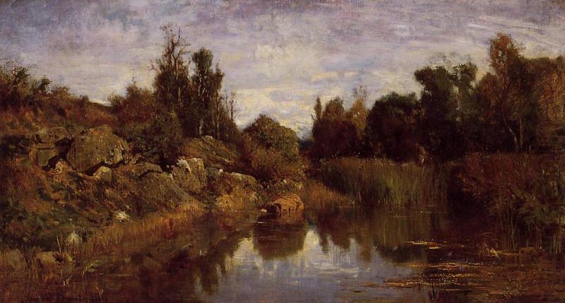 The Water's Edge, Charles-Francois Daubigny